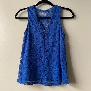 Lace tank top